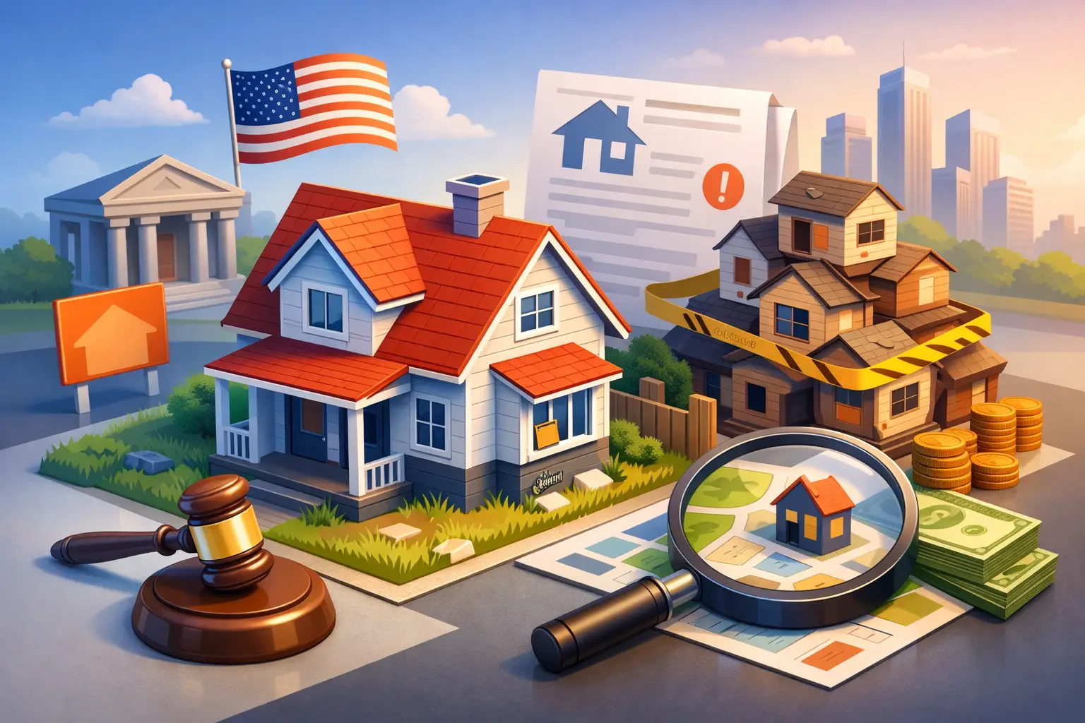 Como investir em foreclosure nos EUA