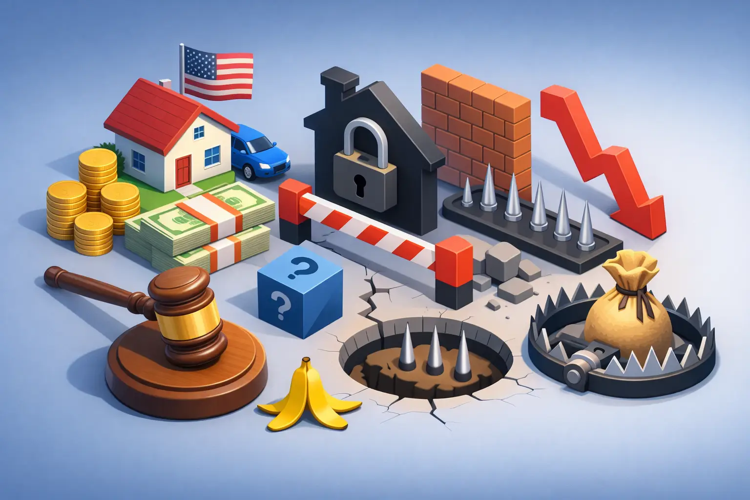 7 erros em leilão americano que travam lucro
