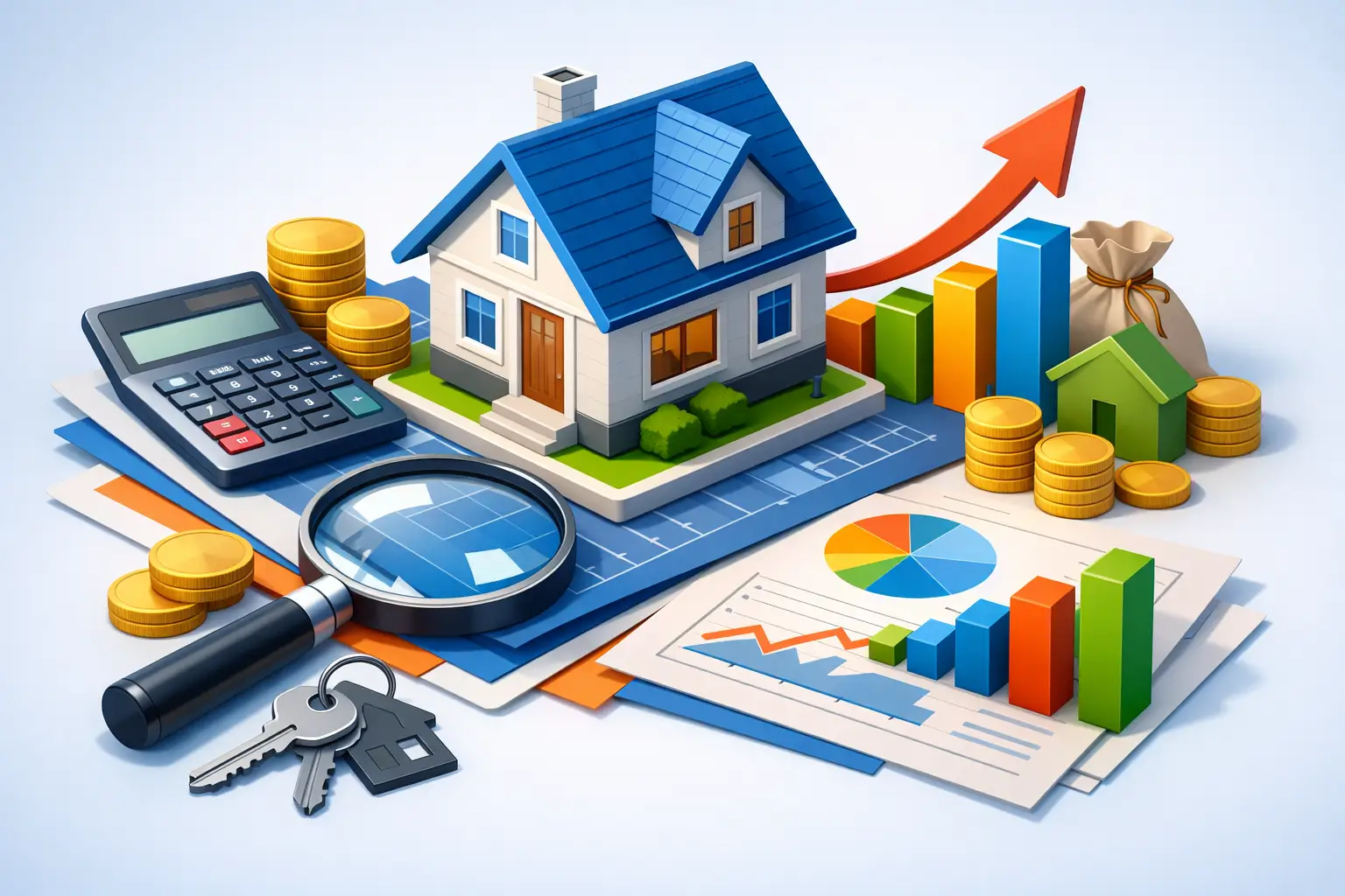 Como calcular o retorno líquido em house flip