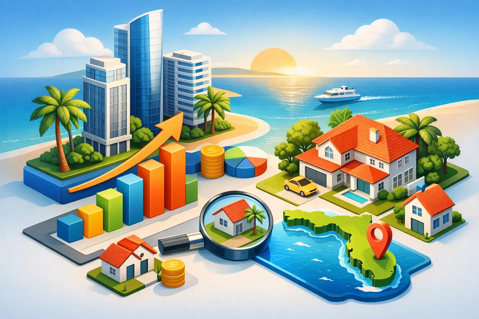 Tendências do mercado imobiliário floridiano