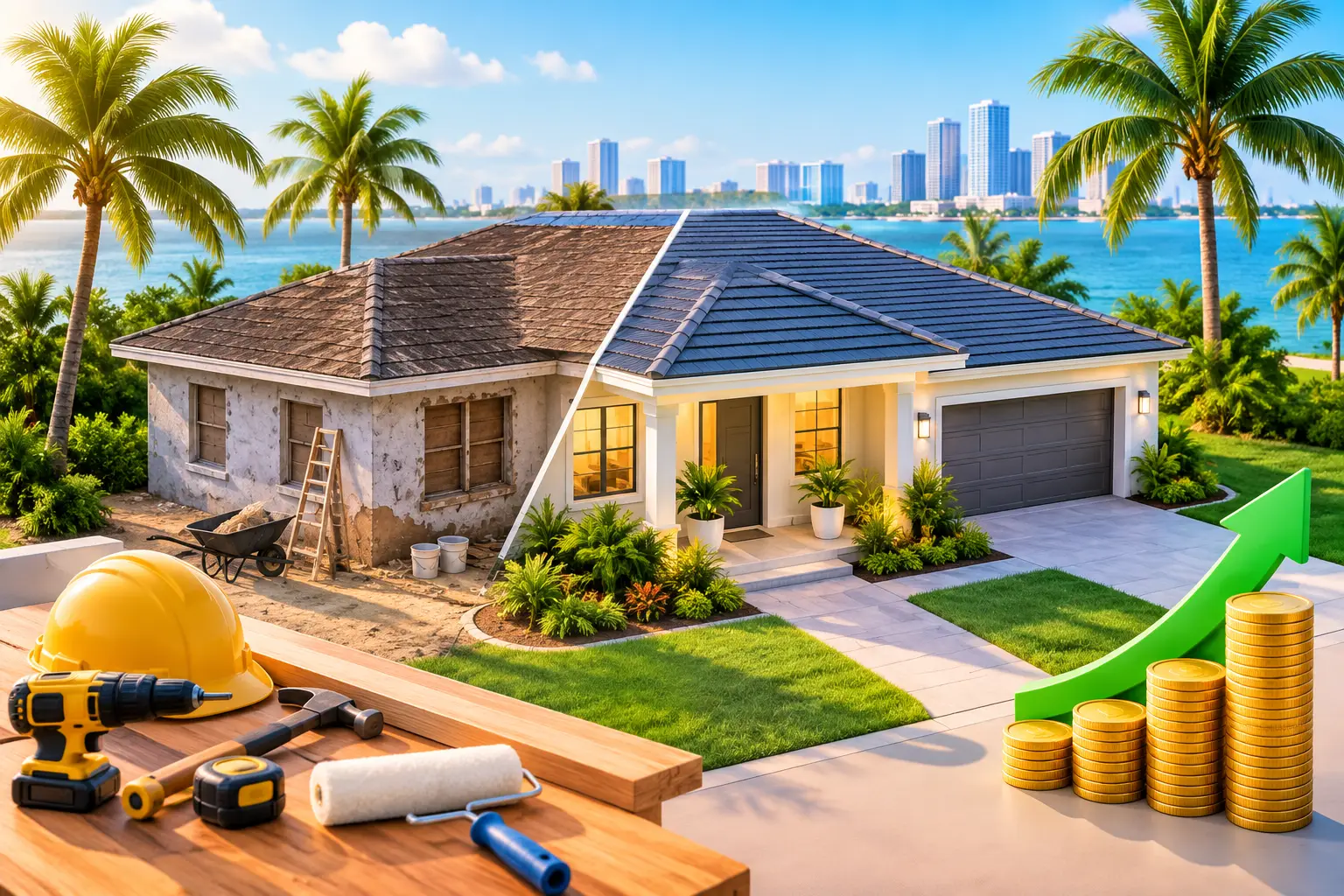 Melhores estratégias de house flipping na Flórida